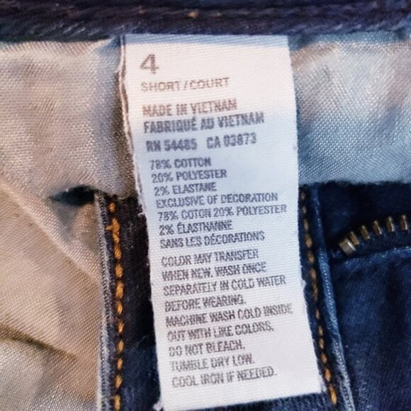 American Eagle Jeggings Stretch Skinny Jeans Women's Size 4 Short Petite - Picture 10 of 11